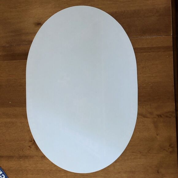 Kentucky Wildcats Placemat Set of 4 Football Field Oval Plastic UK KY - Picture 3 of 3